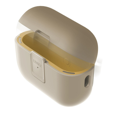 Чехол Uniq Clyde для Apple AirPods Pro 2 Ivory / Canary Yellow Чехол Uniq Clyde для Apple AirPods Pro 2 Ivory / Canary Yellow