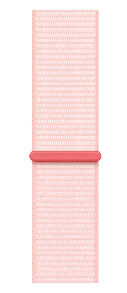 Часы Apple Watch Series 9 45mm Pink Aluminum Case with Light Pink Loop Band (GPS)