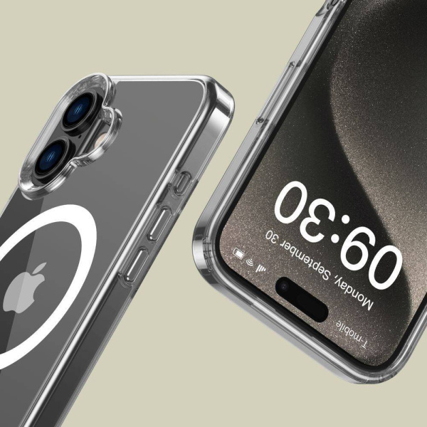 Защитный чехол Tech-Protect FlexAir Hybrid Magsafe для iPhone 16 Plus Clear