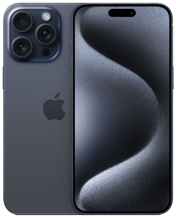Смартфон Apple iPhone 15 Pro Max 1TB Blue Titanium (Синий титан)