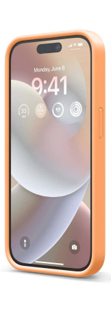 Чехол Elago для iPhone 14 Pro Max Premium Silicone Case Orange