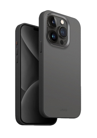 Чехол Uniq для iPhone 15 Pro Lyden DS с поддержкой Magsafe Rhino Grey / Black