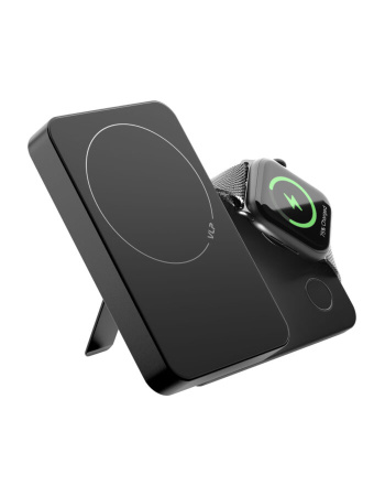 Внешний аккумулятор  VLP Diamond Energy Pro MagSafe Qi2 5000mAh USB-C Black