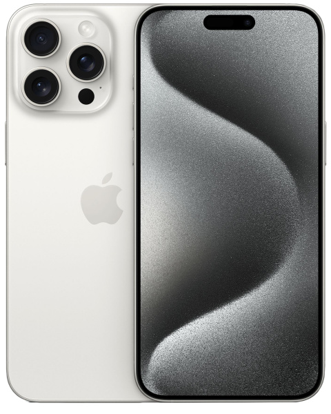 Смартфон Apple iPhone 15 Pro Max 1TB White Titanium (Белый титан)
