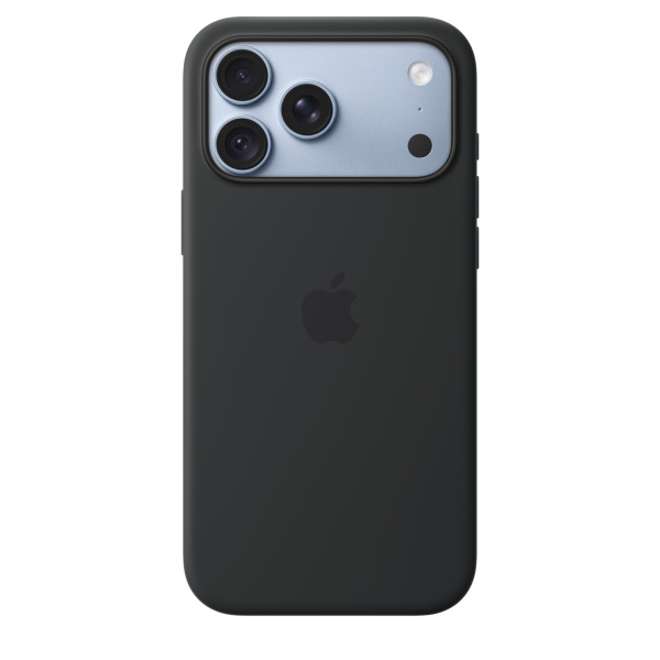 Чехол Apple iPhone 18 Pro Max Silicone Case with MagSafe Black