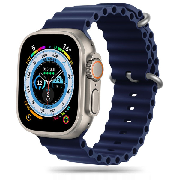 Ремешок Tech-Protect Iconband Pro Apple Watch 42/44/45/49 Midnight Blue