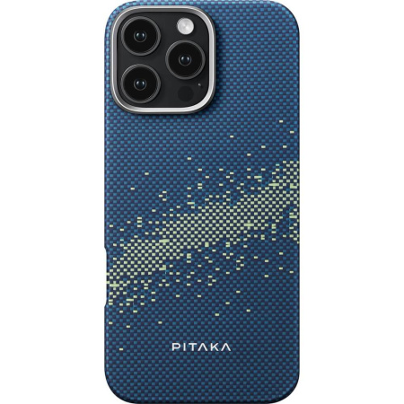 Чехол Pitaka StarPeak Tactile Woven case для iPhone 16 Pro Max Milky Way Galaxy