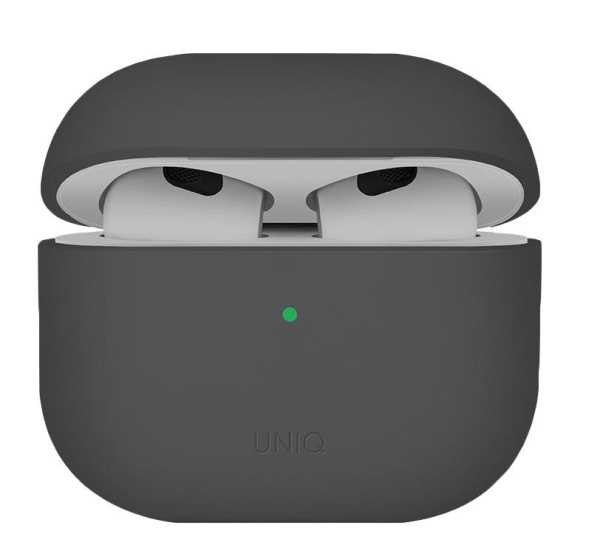 Чехол Uniq LINO Liquid Silicone для AirPods 4 Grey