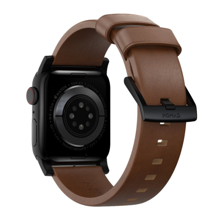 Ремешок Nomad Modern Band для Apple Watch 49/46/45/44/42mm Rustic Brown / Black Hardware
