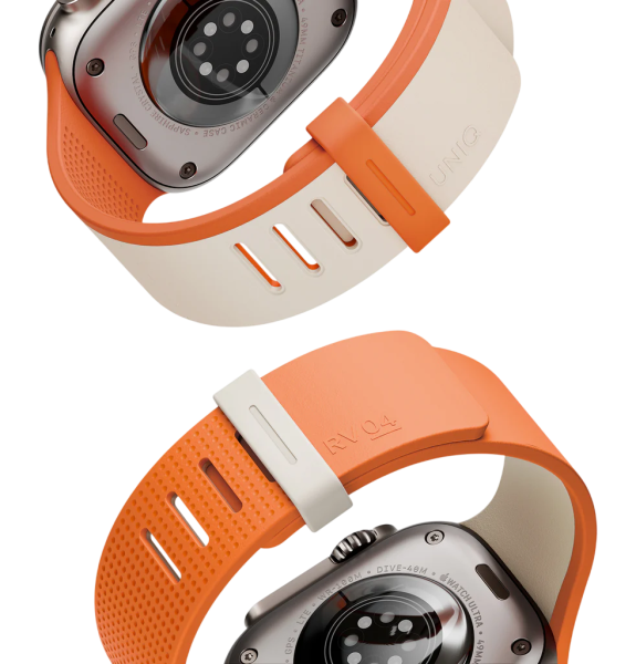 Ремешок Uniq для Apple Watch 44/45/46/49mm Revix IV Reversible Magnetic Clay / Volt Orange