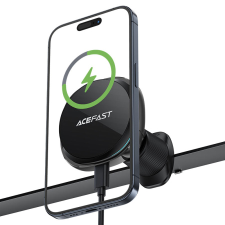 Автомобильный держатель ACEFAST D31 Magnetic Wireless Charging Car Holder Black