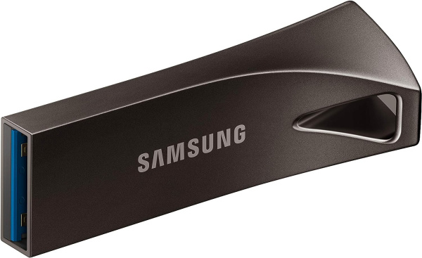 Flash-накопитель Samsung BAR Plus 64Гб USB 3.1 Titan Gray