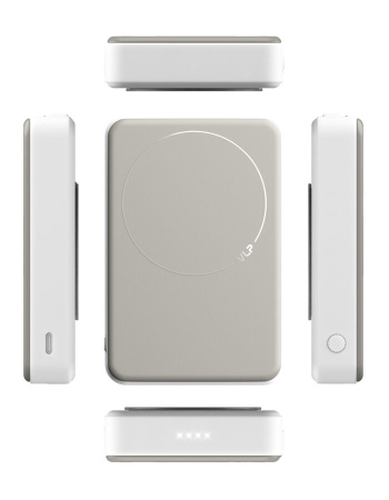 Внешний аккумулятор VLP Solid Energy 10000mAh SSB Qi2.2 30W White