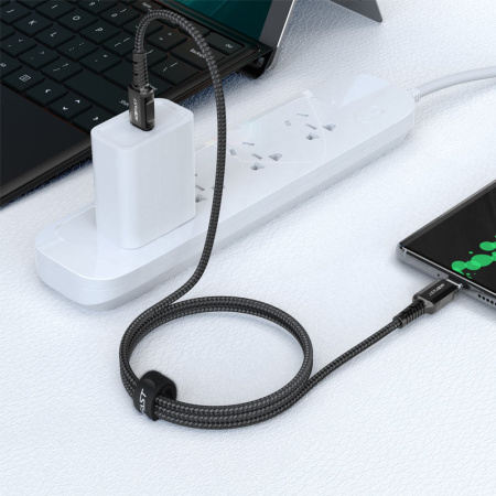 Кабель Acefast C1-03 USB-C - USB-C 1.2m Black