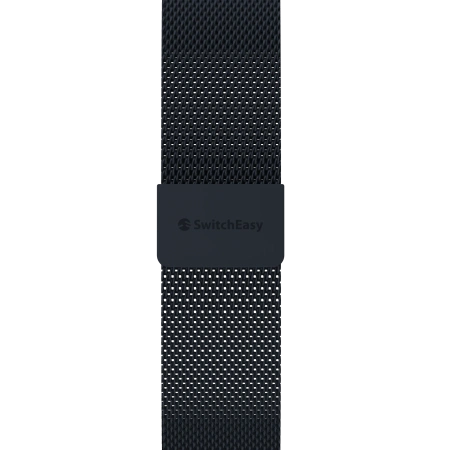 Ремешок Switcheasy Mesh Stainless Steel Apple Watch Loop для Apple Watch 42/44/45/49mm Midnight
