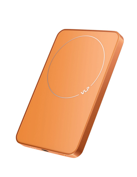 Внешний аккумулятор VLP Diamond Energy MagSafe Qi2 5000mAh USB-C Space Orange