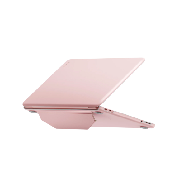 Защитный чехол Uniq Lyden Versa Laptop sleeve/stand для MacBook Neo 13 Petal Pink