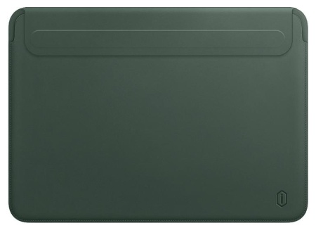 Чехол для MacBook Pro 16 (2021) WIWU Skin New Pro 2 Leather Sleeve Green