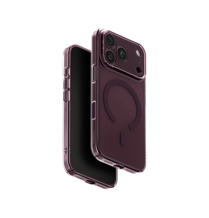 Защитный чехол UNIQ AirSuit (MagSafe) для iPhone 18 Pro/17 Pro Glossy Burgundy