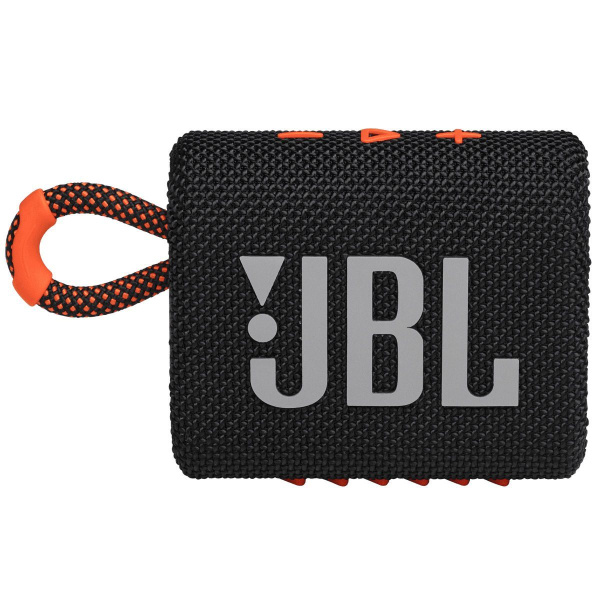 Портативная колонка JBL GO 3 Black Orange