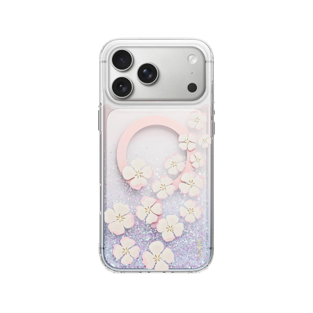 Защитный чехол Uniq COEHL IML ISLA (MagSafe) для iPhone 18 Pro/17 Pro Petal Whisper
