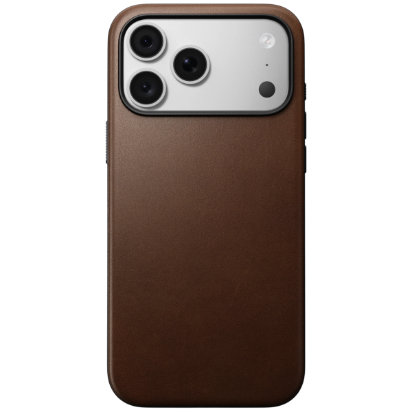 Защитный чехол Nomad Modern Leather Case для iPhone 18 Pro / 17 Pro Brown