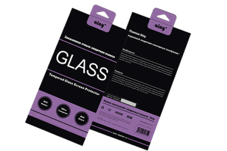 Защитное стекло для iPhone 6 Plus Ainy Tempered Glass 0.2мм 5D Белое