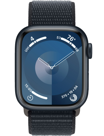 Часы Apple Watch Series 9 41mm Midnight Aluminum Case with Midnight Loop Band (GPS)
