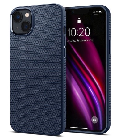 Защитный чехол Spigen Liquid Air для iPhone 14 Plus Navy Blue