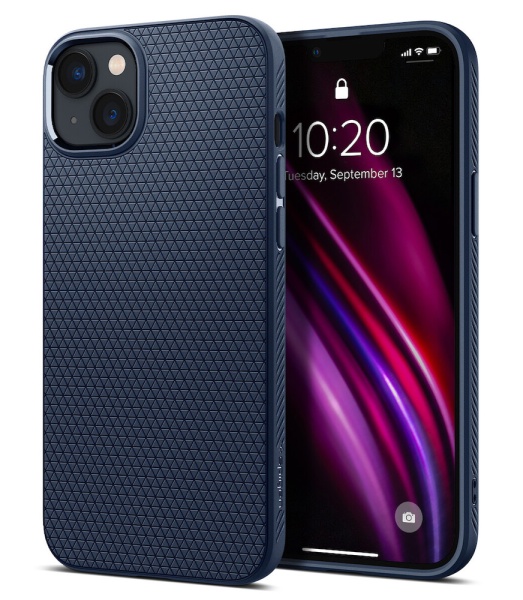 Защитный чехол Spigen Liquid Air для iPhone 14 Plus Navy Blue