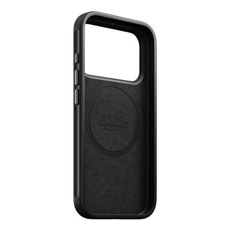 Защитный чехол Nomad Modern Leather case для iPhone 18 Pro / iPhone 17 Pro Black