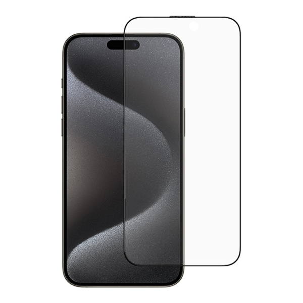 Защитное стекло BlueO для iPhone 15 Pro Anti-glare Matte Anti-Static Matte Black
