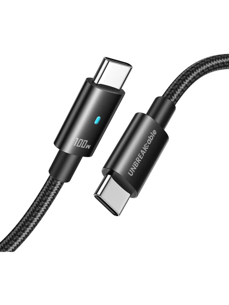 Кабель Syncwire UNBREAKcable USB-C 2m 100W Black