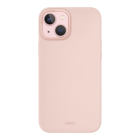 Защитный чехол Uniq Lino MagSafe для iPhone 15 Pink