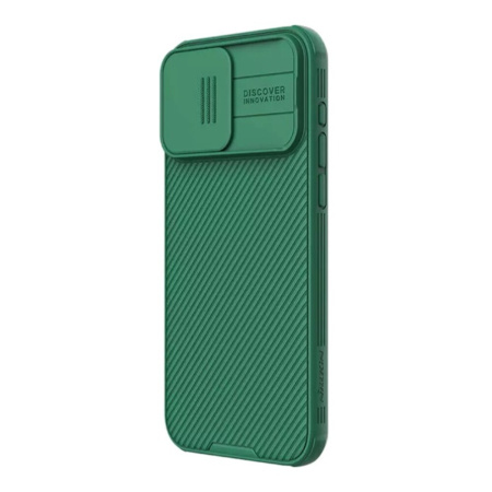 Чехол Nillkin для iPhone 15 Pro CamShield Pro Magnetic Deep Green