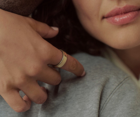Умное кольцо Oura Ring 5 Gold (8 US)