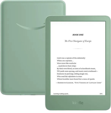 Электронная книга Amazon Kindle 11 2024 16Gb Matcha (без рекламы)