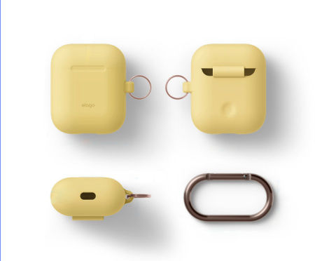 Чехол Elago для AirPods Hang Case Yellow