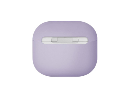 Чехол для AirPods 3 (2021) Uniq Lino Liquid Silicone Lavender