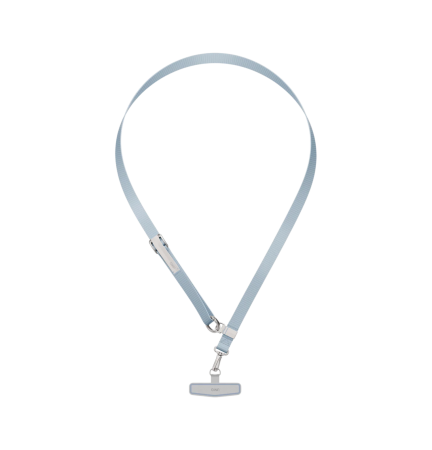 Ремешок на шею/руку Uniq Vista Flex 2-in-1 Lanyard and Handstrap Breeze Blue/Mist Grey