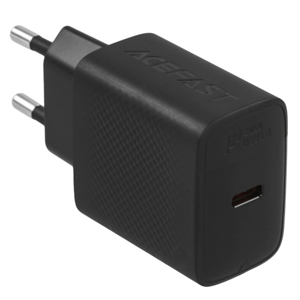 Сетевое зарядное устройство ACEFAST PD20W GaN A82 Black