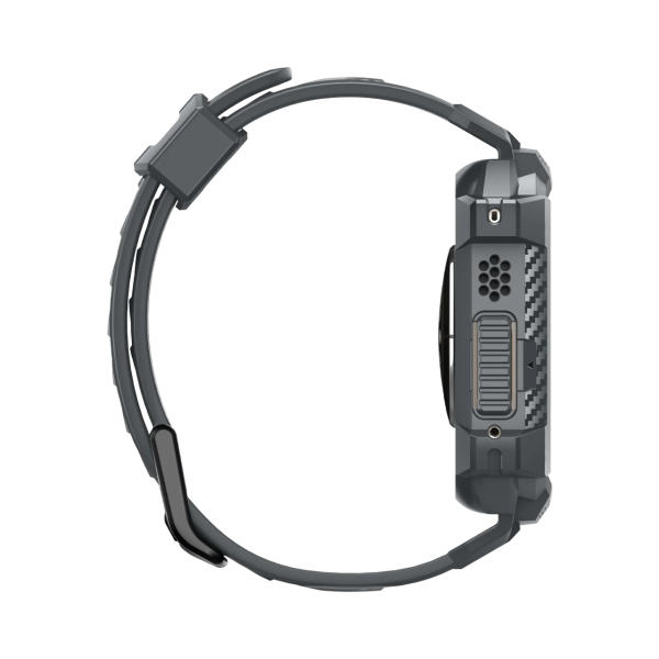 Ремешок с чехлом Spigen Rugged Armor Pro для Apple Watch Ultra 49mm Dark Grey