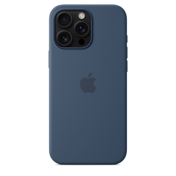 Чехол Apple iPhone 16 Pro Max Silicone Case with MagSafe Denim