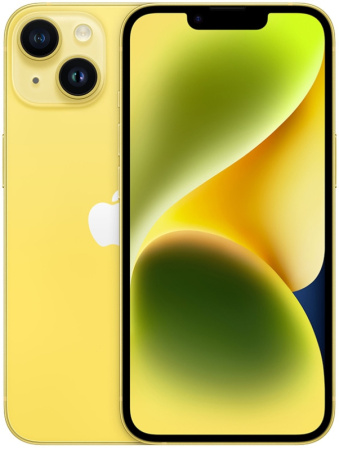 Смартфон Apple iPhone 14 512GB Yellow (Желтый) nanoSIM + eSIM