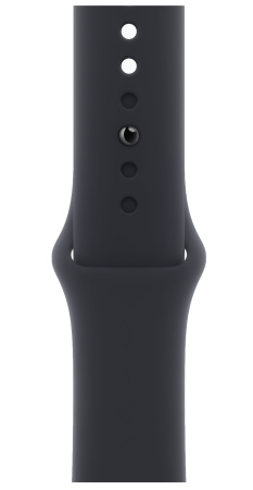 Часы Apple Watch Series 9 45mm Midnight Aluminum Case with Midnight Sport Band (GPS) (размер S/M)