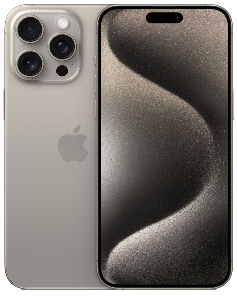 Смартфон Apple iPhone 15 Pro Max 1TB Natural Titanium (Натуральный титан)