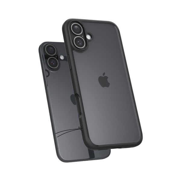 Защитный чехол Spigen Ultra Hybrid для iPhone 16 Matte Black