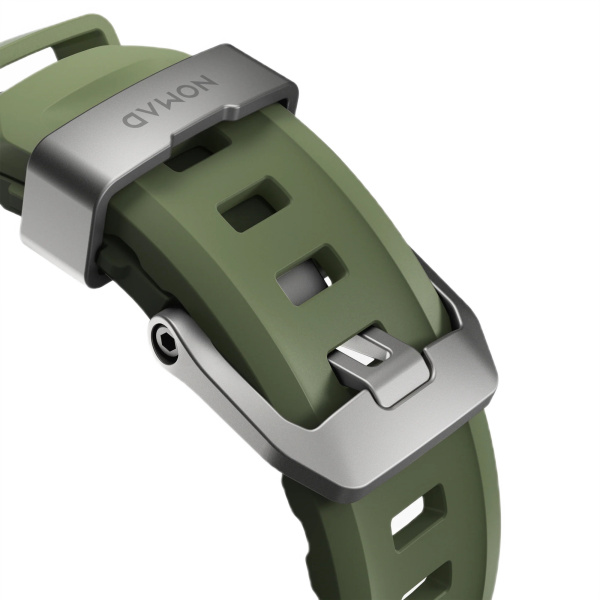 Ремешок Nomad Rocky Point Band для Apple Watch 49/45/44/42mm Forest / Natural Hardware
