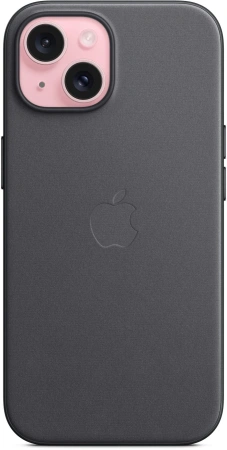 Чехол Apple iPhone 15 FineWoven Case with Magsafe Black
