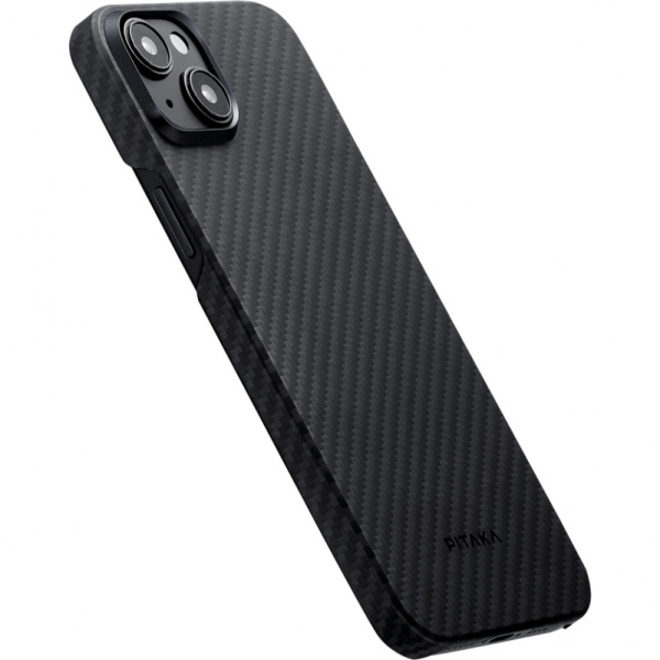 Защитный чехол Pitaka MagEZ Case 4 для iPhone 15 Plus Black / Grey